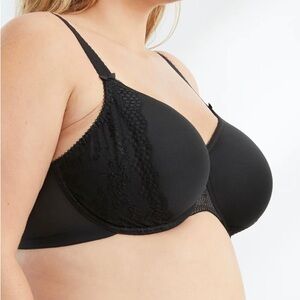 ELOMI EL4383BLK Black Charley Spacer T-Shirt Bra US 38J